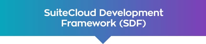 suitecloud development framework
