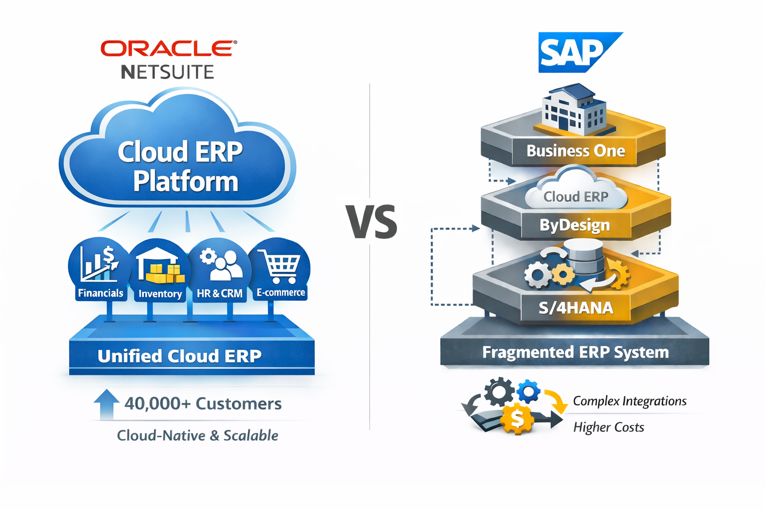 NetSuite vs SAP Overview