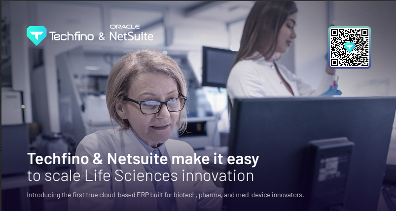 Techfino & Netsuite make it easy to scale Life Sciences innovation