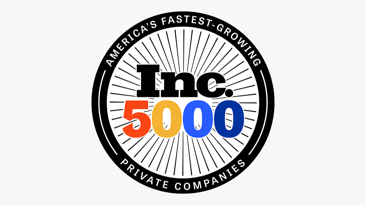 inc 5000 america's fastest growing private companies logo for techfino