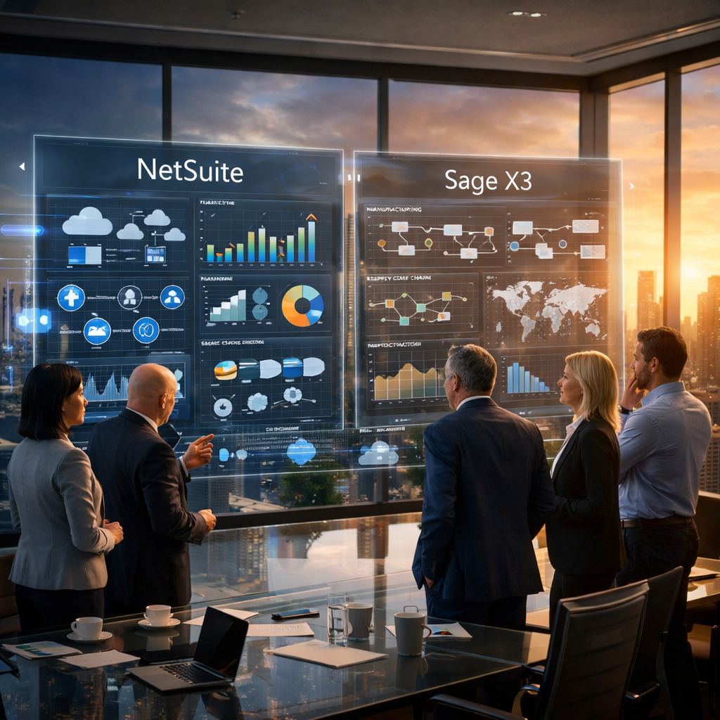 NetSuite vs Sage X3: Features, Pricing, and ERP Comparison for 2026&nbsp;